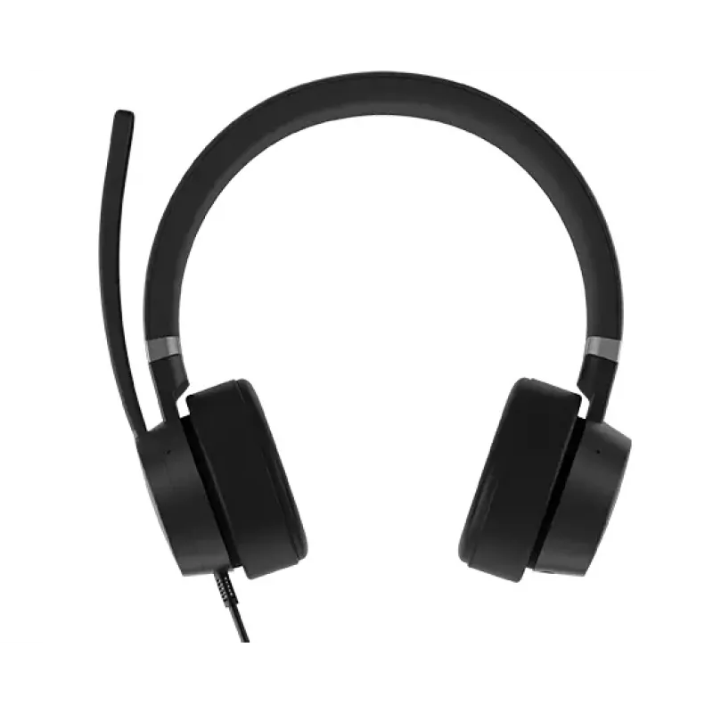 Lenovo Go Wired ANC peakomplekt – peapaelaga, auto/kodukontor, USB USB-C, must