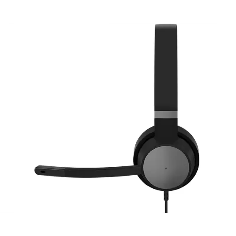 Lenovo Go Wired ANC peakomplekt – peapaelaga, auto/kodukontor, USB USB-C, must