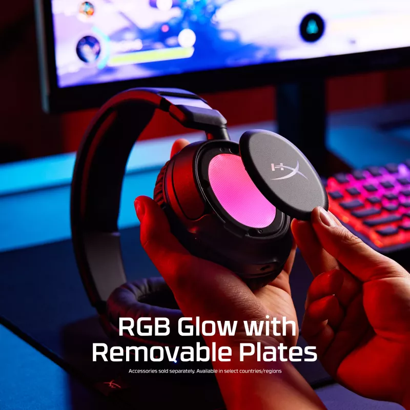 Juhtmevaba mänguri peakomplekt HyperX Cloud Flight 2 — Kõrvaklapp, Must