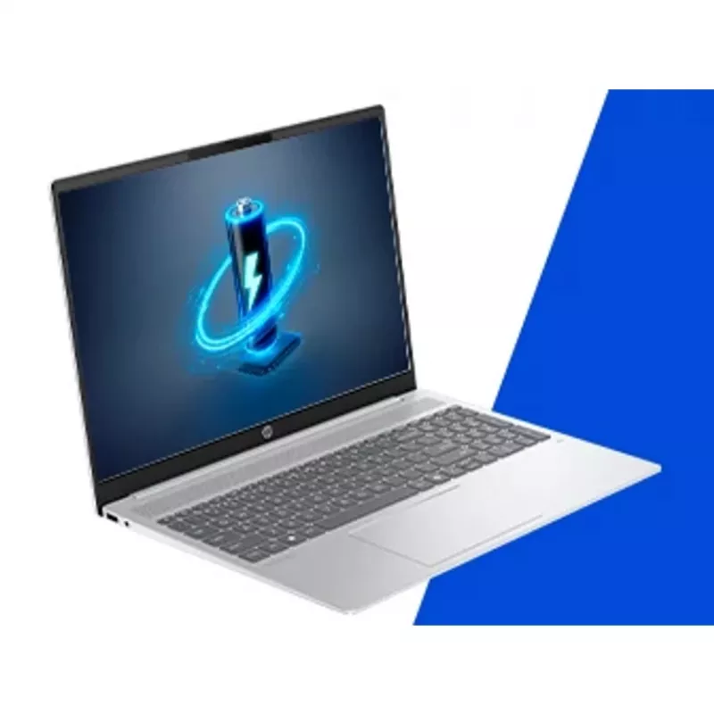 HP OmniBook 5 16-bc1002na AMD Ryzen™ 5 8540U sülearvuti 40,6 cm (16-tolline) puuteekraan 2K 8 GB LPDDR5-SDRAM 512 GB SSD Wi-Fi 6 (802.11ax) Windows 11 Home hõbedane