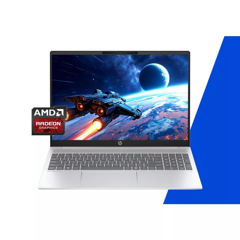 HP OmniBook 5 16-bc1002na AMD Ryzen™ 5 8540U sülearvuti 40,6 cm (16-tolline) puuteekraan 2K 8 GB LPDDR5-SDRAM 512 GB SSD Wi-Fi 6 (802.11ax) Windows 11 Home hõbedane