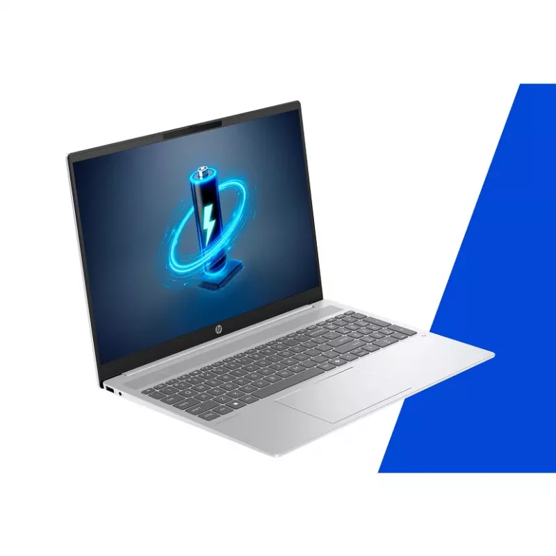 HP OmniBook 5 16-bc1004na AMD Ryzen™ 5 8540U sülearvuti 40,6 cm (16-tolline) 2K 16 GB LPDDR5-SDRAM 512 GB SSD Wi-Fi 6 (802.11ax) Windows 11 Home hõbedane