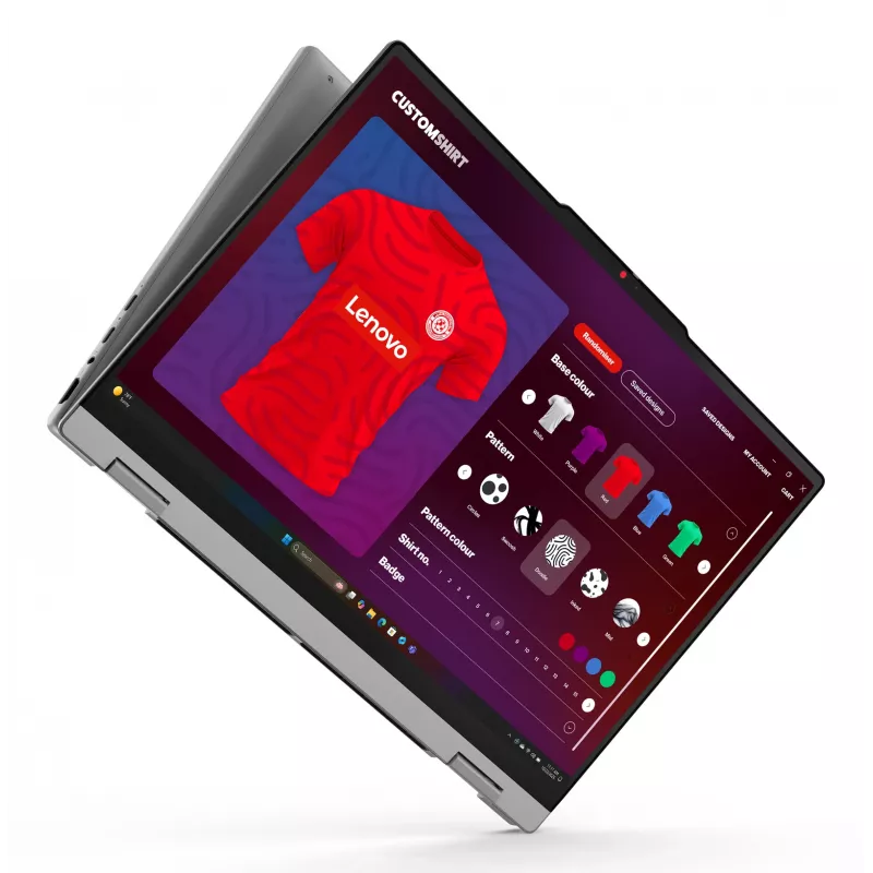 Lenovo IdeaPad 5 2-in-1 15AGP11 Copilot+ PC AMD Ryzen™ AI 5 430 Hybrid (2-ühes) 38.9 cm (15.3-tolline) Puutetundlik WUXGA 16 GB DDR5-SDRAM 512 GB SSD Wi-Fi 7 (802.11be) Windows 11 Home German hall