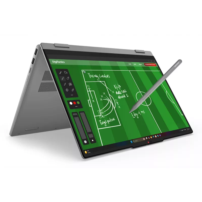Lenovo IdeaPad 5 2-in-1 15AGP11 Copilot+ PC AMD Ryzen™ AI 5 430 Hybrid (2-ühes) 38.9 cm (15.3-tolline) Puutetundlik WUXGA 16 GB DDR5-SDRAM 512 GB SSD Wi-Fi 7 (802.11be) Windows 11 Home German hall