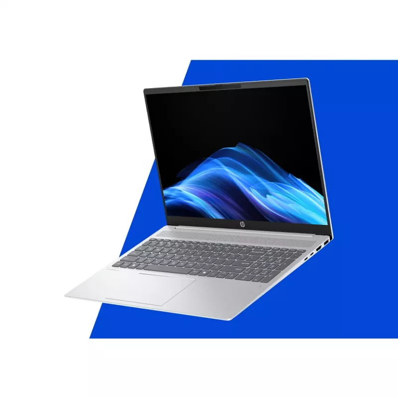 HP OmniBook 5 16-ba1005na Intel® Core™ i3 i3-1315U sülearvuti 40,6 cm (16 tolli) 2K 8 GB LPDDR5-SDRAM 512 GB SSD Wi-Fi 6 (802.11ax) Windows 11 Home hõbedane