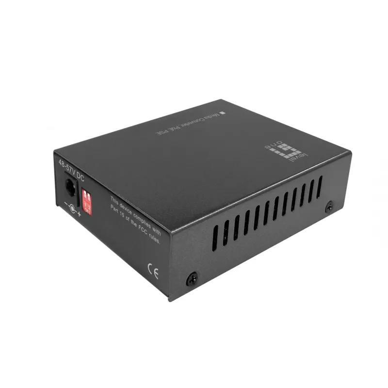 LevelOne RJ45–SFP gigabit-meediumimuundur, PoE PSE