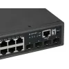 LevelOne 52-pordine L3 Lite hallatav gigabit PoE lüliti, 4 x 10GbE SFP+, 48 PoE väljundit, 400W PoE võimsuseelarve