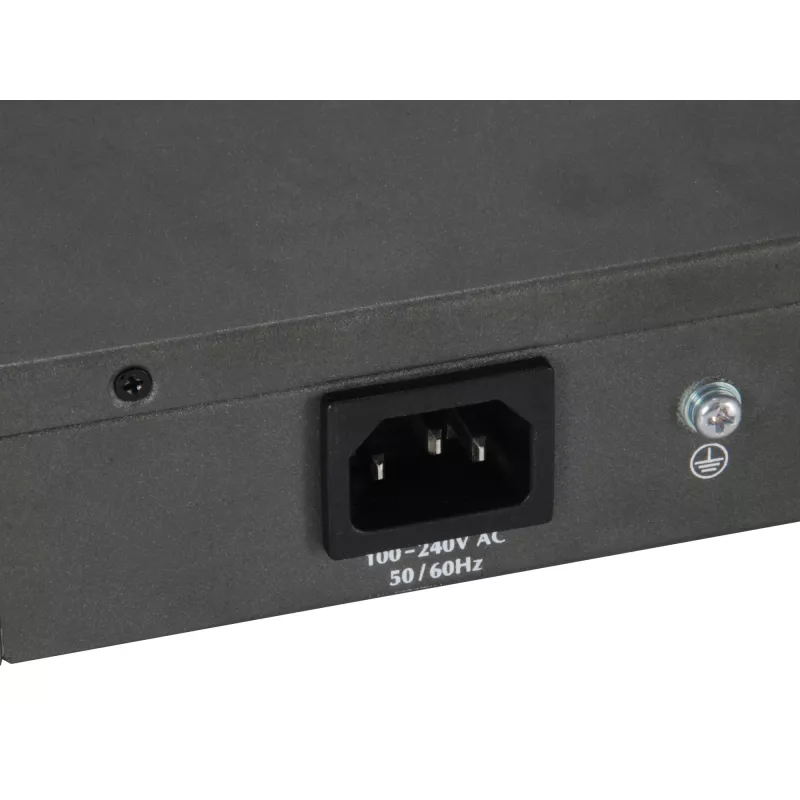 LevelOne 52-pordine L3 Lite hallatav gigabit PoE lüliti, 4 x 10GbE SFP+, 48 PoE väljundit, 400W PoE võimsuseelarve
