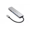 Conceptronic DONN02G sülearvuti dokk/pordireplikaator USB 3.2 Gen 1 (3.1 Gen 1) USB-C Alumiinium