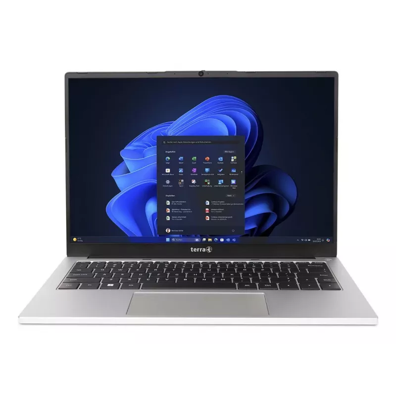 TERRA MOBILE 1410M Intel Core Ultra 5 125U sülearvuti 35,6 cm (14 tolli) WUXGA 16 GB DDR5-SDRAM 512 GB SSD Wi-Fi 6 (802.11ax) Windows 11 Pro saksa must, hõbedane