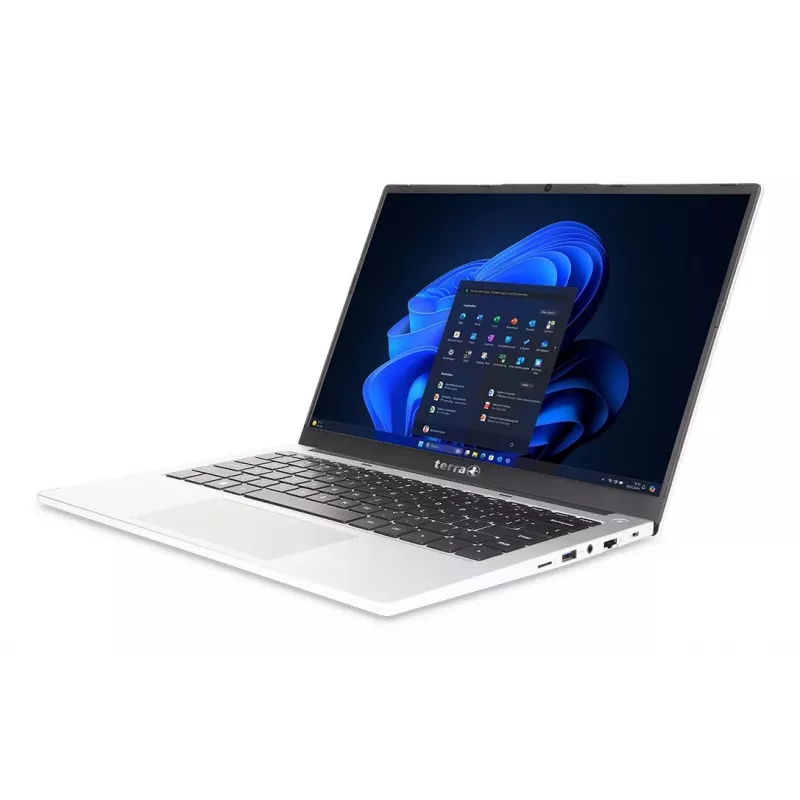 TERRA MOBILE 1410M Intel Core Ultra 5 125U sülearvuti 35,6 cm (14 tolli) WUXGA 16 GB DDR5-SDRAM 512 GB SSD Wi-Fi 6 (802.11ax) Windows 11 Pro saksa must, hõbedane