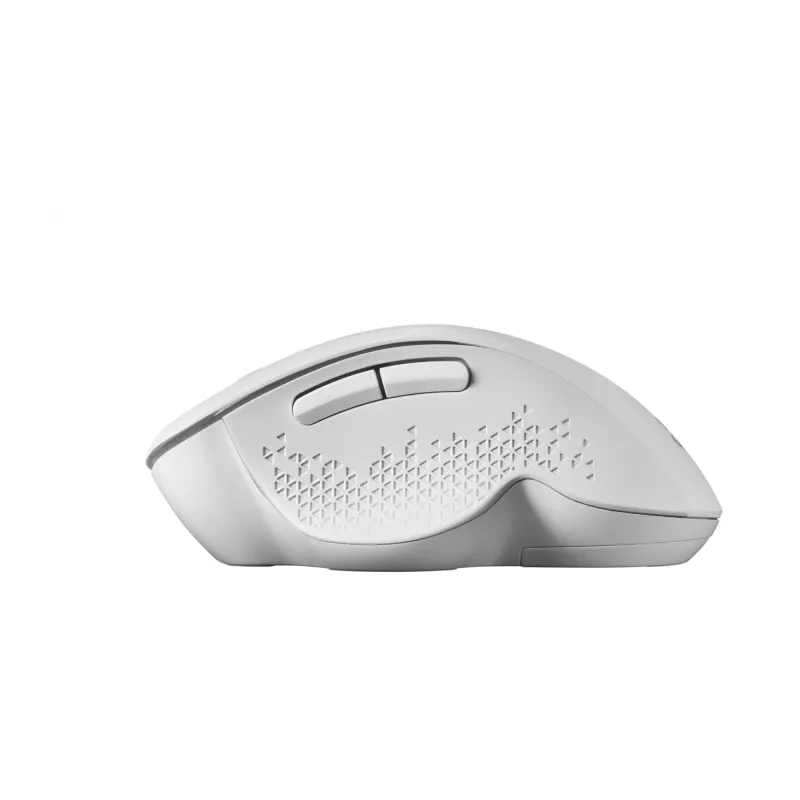 Mars Gaming MMWERGO Wireless hiir Ergonomic Valge, Right-hand, Mechanical, RF Wireless, 3200 DPI, Valge
