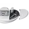 Mars Gaming MMWERGO Wireless hiir Ergonomic Valge, Right-hand, Mechanical, RF Wireless, 3200 DPI, Valge
