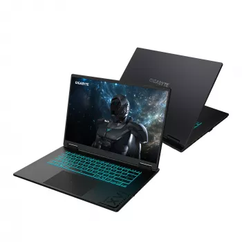 GIGABYTE GAMING A16 PRO DYHG5DECC4SH sülearvuti Intel Core 7 240H 40.6 cm (16 tolli) Quad HD+ 32 GB LPDDR5x-SDRAM 1 TB SSD NVIDIA® GeForce RTX™ 5080 Laptop GPU Wi-Fi 6E (802.11ax) Windows 11 Home Must