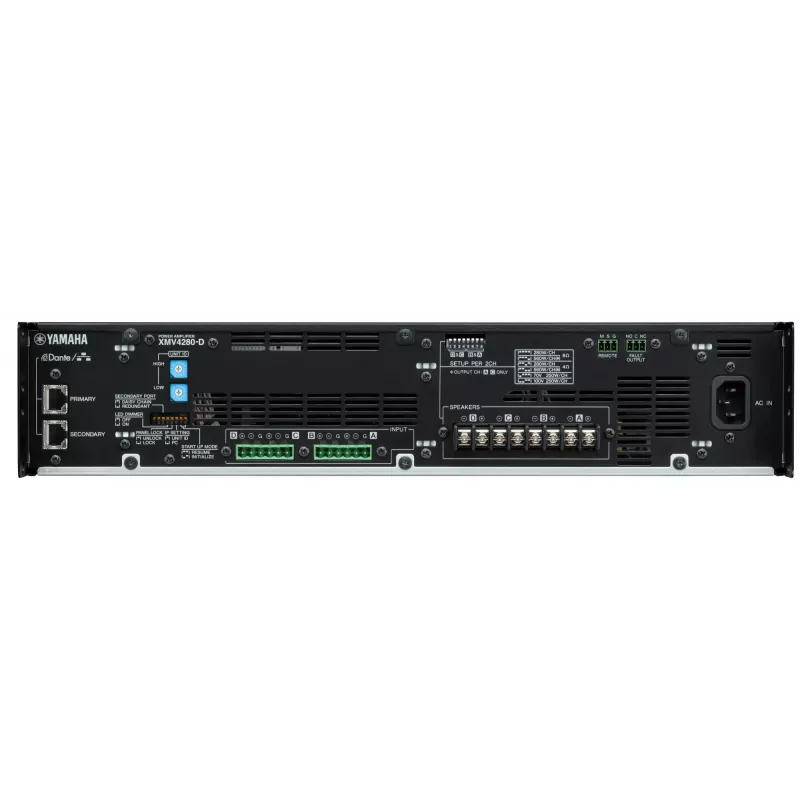 Yamaha XMV4280-D helivõimendi Performance/stage Must, Hall