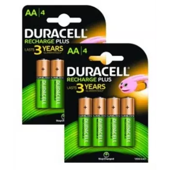 Duracell BUN0060A majapidamisaku Taaslaetav aku AA Nikkel-metallhüdriid (NiMH)