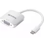 Sandberg USB-C to VGA link, USB USB-C, VGA (D-Sub), isane, emane, 1920 x 1080 (HD 1080), 2048 x 1152, 1080p