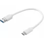 Sandberg USB-C 3.1 > USB-A 3.0 0,2 M, 0,2 m, USB C, USB A, USB 3.2 Gen 1 (3.1 Gen 1), valge