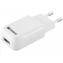 Sandberg Mini AC laadija USB 1A EU, siseruumidesse, vahelduvvool, 5 V, must, valge