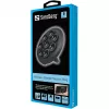 Sandberg Wireless Charger Suction Ring, Indoor, Outdoor, USB, Wireless charging, PowerIQ, Must