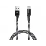 Sandberg Survivor USB-C-USB-A-kaabel 1M, 1 m, USB A, USB C, USB 2.0, must, hall