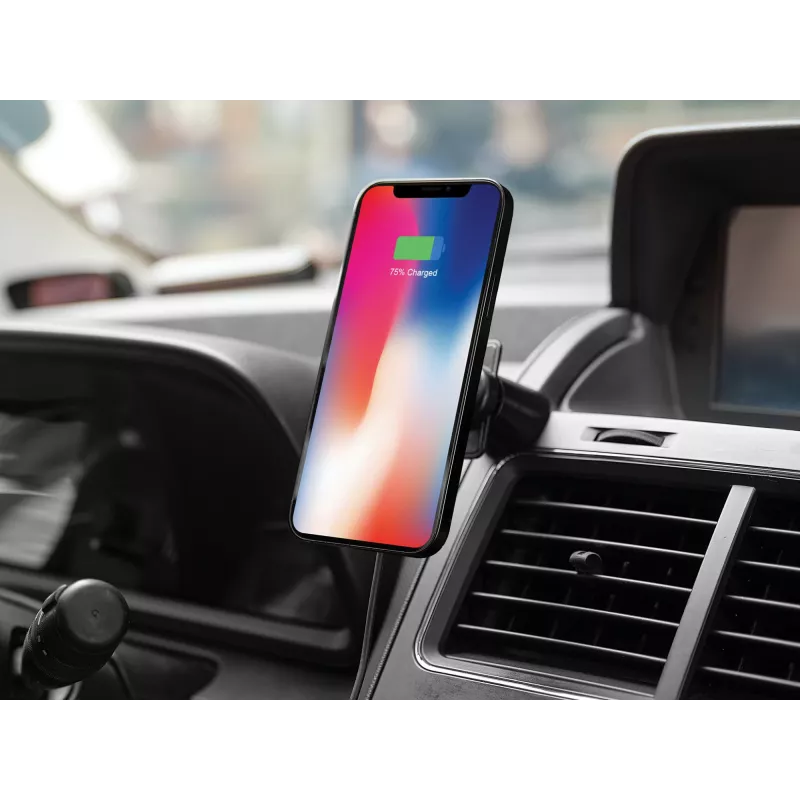 Sandberg In Car Magnetic Wireless Charger 15W, Auto, USB, juhtmevaba laadimine, 1,2 m, must