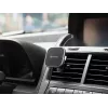 Sandberg In Car Magnetic Wireless Charger 15W, Auto, USB, juhtmevaba laadimine, 1,2 m, must