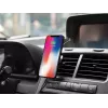 Sandberg In Car Magnetic Wireless Charger 15W, Auto, USB, juhtmevaba laadimine, 1,2 m, must