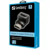 Sandberg HDMI 2.0 nurgaadapteri pistik, HDMI, HDMI, must