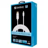 Sandbergi DP-MiniDP 1.2 4K M-M 2m, 2 m, DisplayPort, Mini DisplayPort, isane, isane, valge