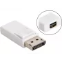 Sandberg DisplayPort > MiniDP-muundur, DisplayPort, Mini DisplayPort, valge