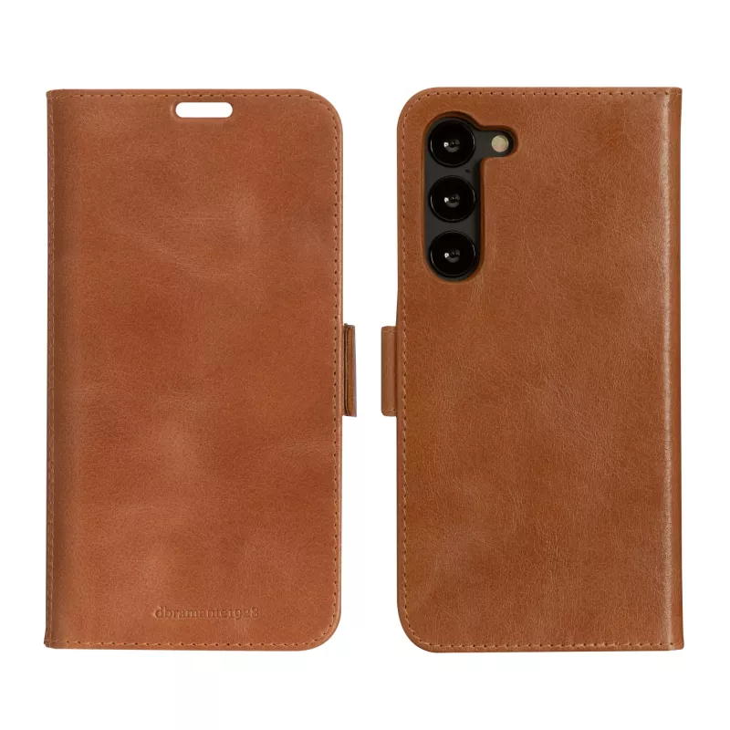 Folio ümbris dbramante1928 Lynge Samsung Galaxy S23+ jaoks — Tan, 3 kaarditaskut, sobib 6.6-tollisele ekraanile