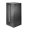StarTech.com 4-postine 26U seinale kinnitatav võrgukapp 1U riiuliga, 19-tolline hingedega seinale kinnitatav serveririiul andme-/AV-/elektroonika-/arvutiseadmetele, paindlik ventileeritav riiulikorpus