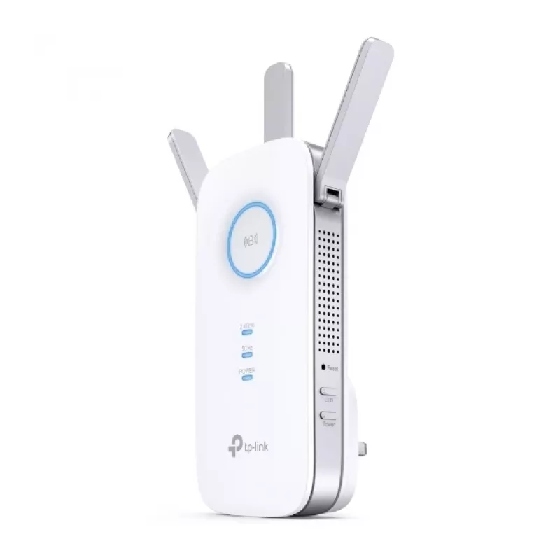 TP-Link RE450 võrgulaiendaja Võrgusaatja Valge 10, 100, 1000 Mbit/s