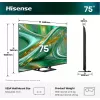 Hisense 75E8S teler 190.5 cm (75 tolli) 4K Ultra HD nutiteler Wi-Fi Hall 400 cd/m²