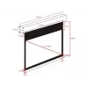 Multibrackets M 16:9 Motoriseeritud projektsiooniekraan 240x135, 108 tolli