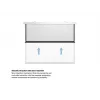 Multibrackets M 16:9 Manuaalne projektsiooniekraan 200x112, 90 tolli