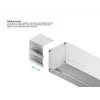 Multibrackets M 1:1 Motoriseeritud projektsiooniekraan 240x240, 135 tolli valge versioon