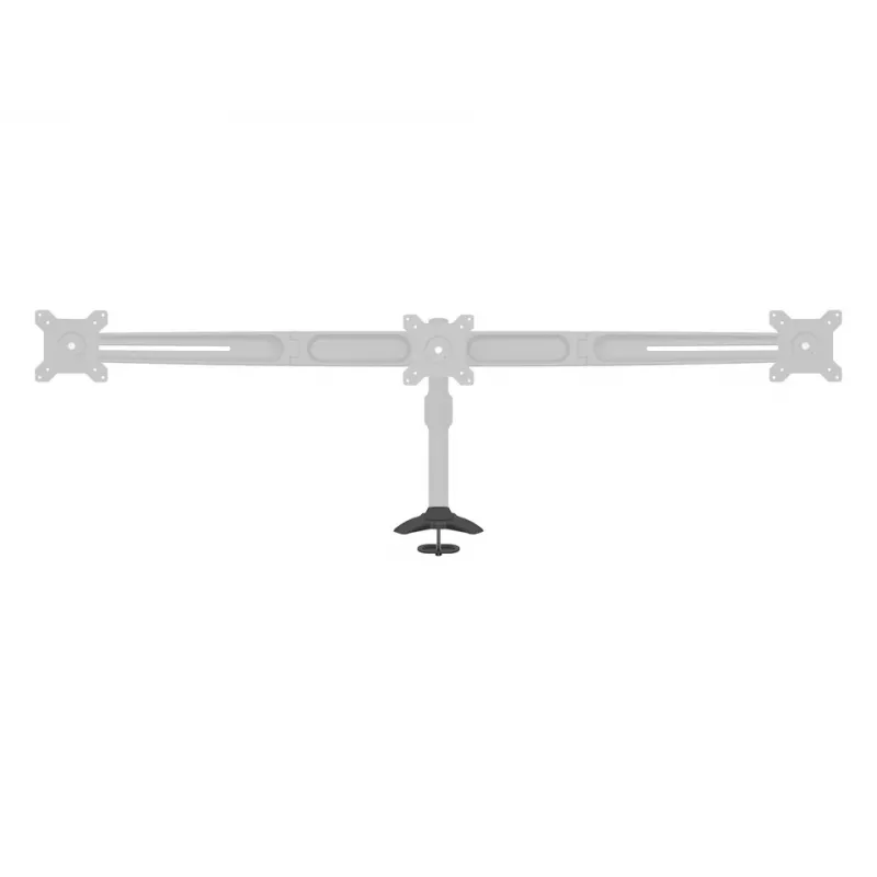 Läbiviigupesa Multibrackets M Desktopmount ühe-/kahe-/kolmekordsele monitorialusele must mudel