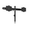 Läbiviigupesa Multibrackets M Desktopmount ühe-/kahe-/kolmekordsele monitorialusele must mudel