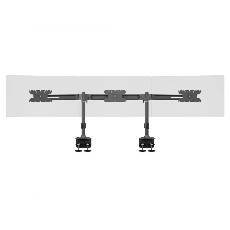 Multibrackets M VESA Desktopmount Triple Desk Clamp 24 tolli-32 tolli 24 kg