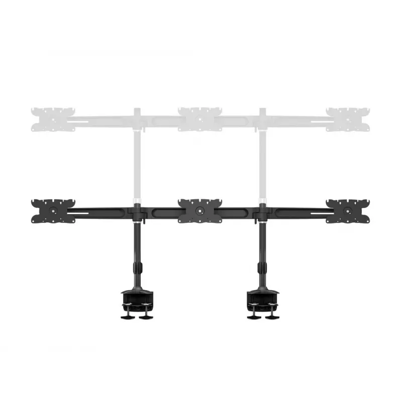 Multibrackets M VESA Desktopmount Triple Desk Clamp 24 tolli-32 tolli 24 kg