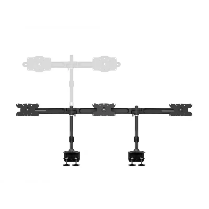Multibrackets M VESA Desktopmount Triple Desk Clamp 24 tolli-32 tolli 24 kg