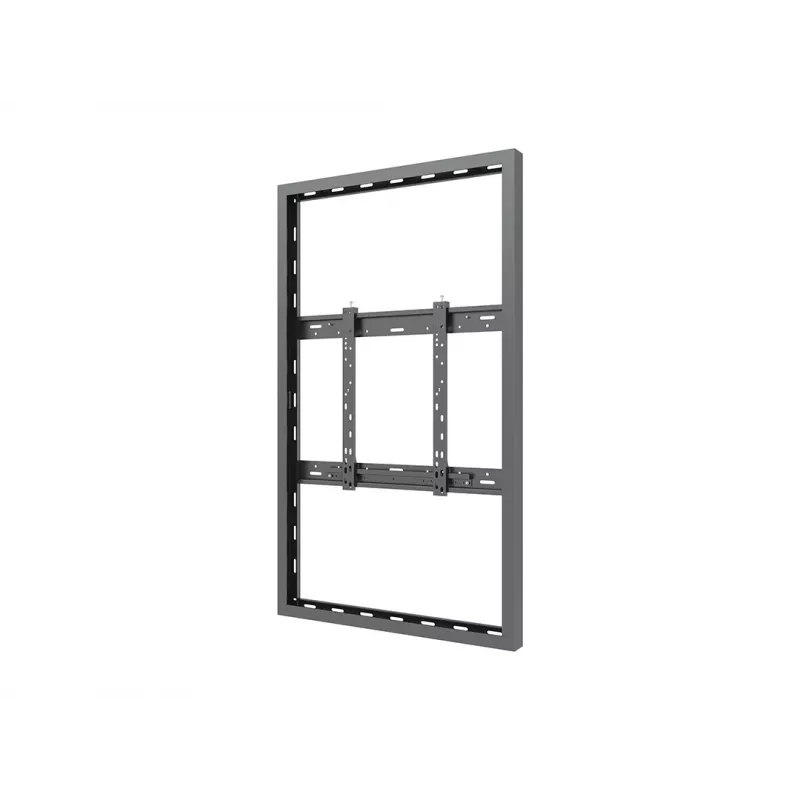 Multibrackets M Pro Series Enclosure 55 tolli seinale kinnitatav õhuke keskmine must teras rõht-/püstpaigaldus