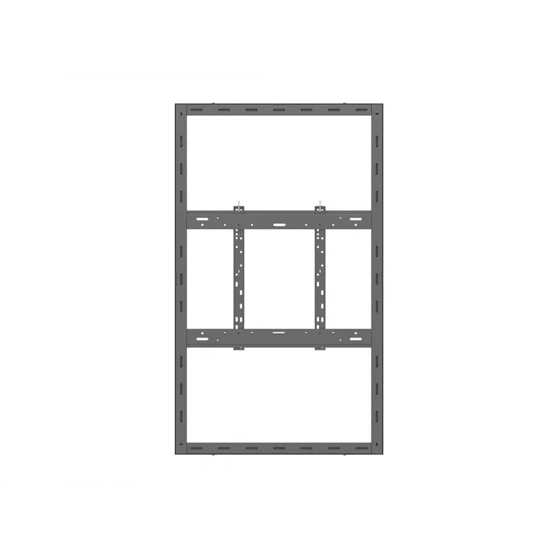 Multibrackets M Pro Series Enclosure 55 tolli seinale kinnitatav õhuke keskmine must teras rõht-/püstpaigaldus