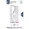 Cellularline Clear Mag - Galaxy S26 Ultra ülitugev läbipaistev ümbris kummist äärega, ühildub Qi2 ökosüsteemi ja magnetiliste tarvikutega, töödeldud kollasuse vältimiseks.