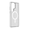 Cellularline Clear Mag - Galaxy S26 Ultra ülitugev läbipaistev ümbris kummist äärega, ühildub Qi2 ökosüsteemi ja magnetiliste tarvikutega, töödeldud kollasuse vältimiseks.
