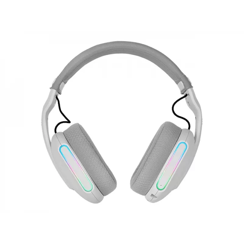 Mars Gaming MHW-PROW Peakomplekt Juhtmega ja Juhtmevaba Peapael USB USB-C Bluetooth Valge