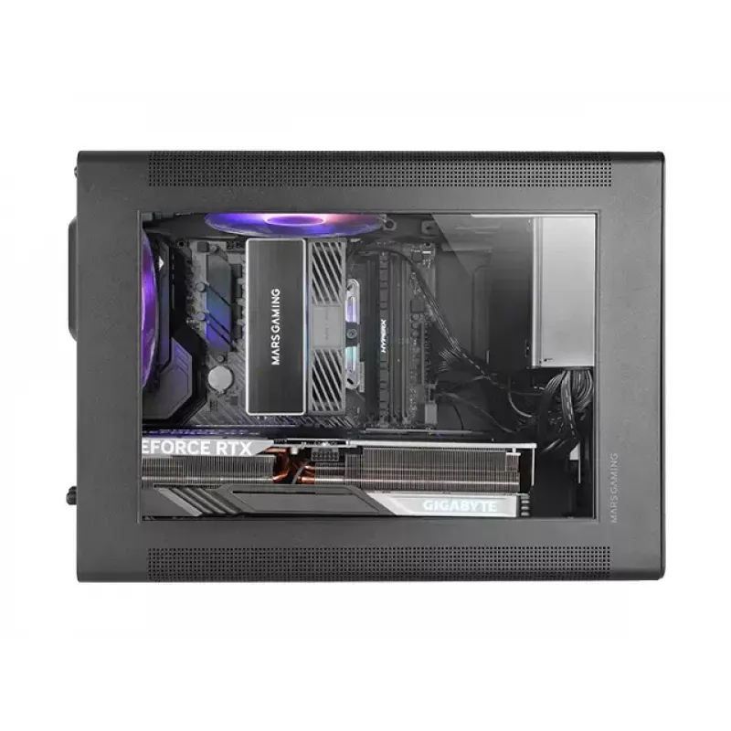 Arvutikorpus Mars Gaming MCXPS mATX ülikompaktne must