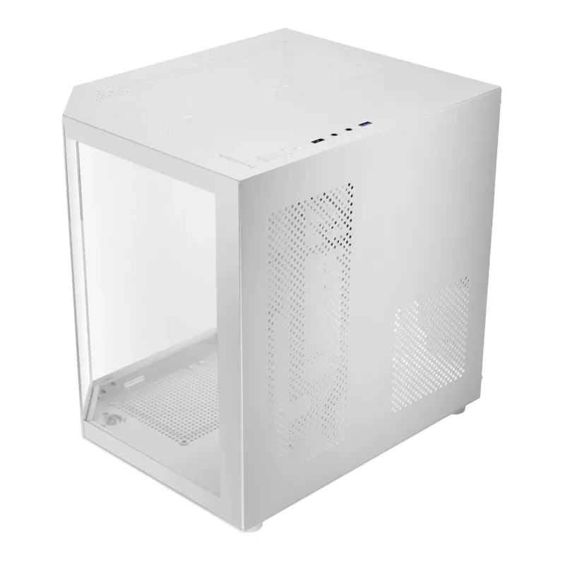 Mars Gaming MC-3TLITEW Mini Tower Valge